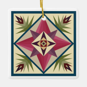 God's Oogbarn Quilt Ornament