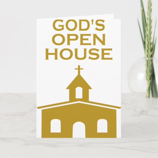 God's Open House (Voorkant)