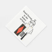 Gods opstand sterk servet (Hoek)