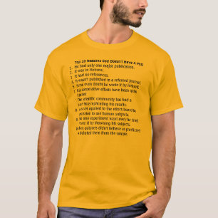 Gods PhD T-shirt