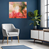 Gods plan met de Schrift Art Print