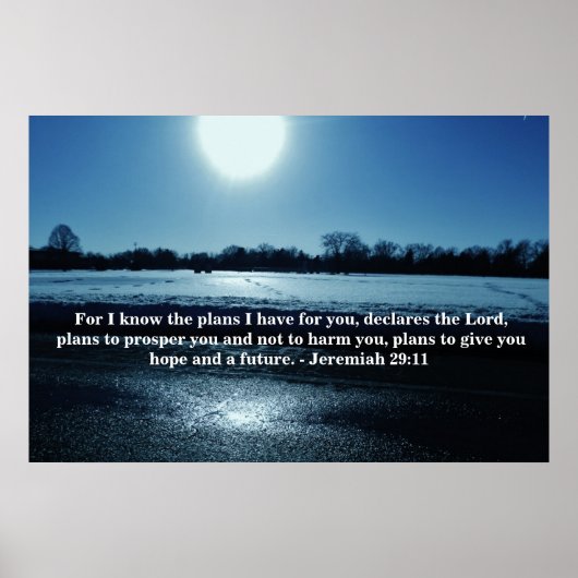 GOD'S PLAN POSTER (Voorkant)