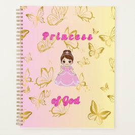 God's princess edition girls planner