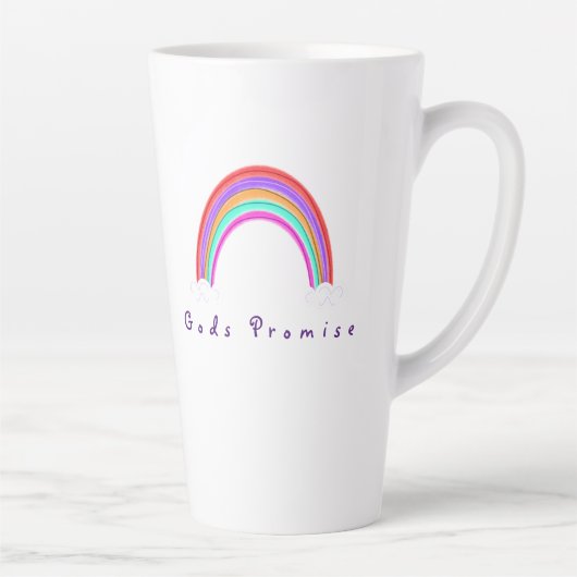 "Gods Promise" Rainbow | Latte Mok (Rechts)