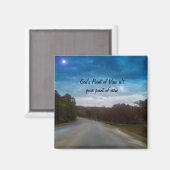 Gods Punt van Uitzicht Magneet (Voorkant / Achterkant)