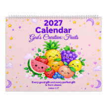 God's Schepping Vruchten 2027 Schattige Christelij
