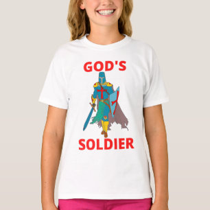 God's Soldaat In Arms Meisjes T-shirt