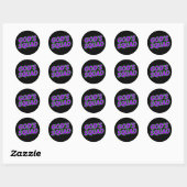 God's Squad Ronde Sticker (Vel)