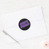 God's Squad Ronde Sticker (Envelop)