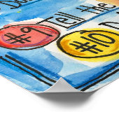 Gods top Ten Poster (Hoek)