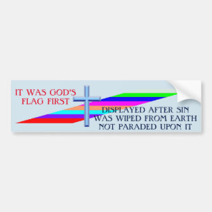 GODS VADELANDS BUMPERSTICKER
