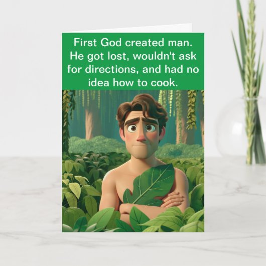 Gods verbeterde ontwerp feestdagen kaart (Voorkant)