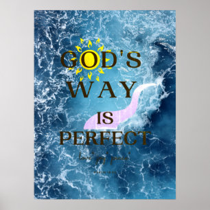 Gods weg is volmaakt Poster