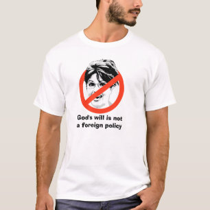 Gods wil is geen buitenlands beleid t-shirt