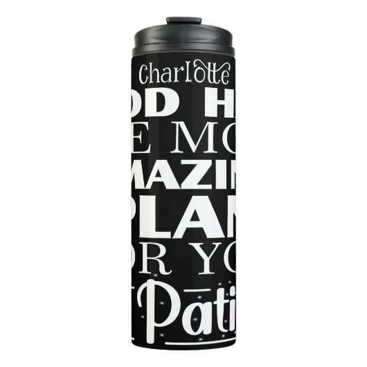 Gods wonderbaarlijke plan thermosbeker (Voorkant)