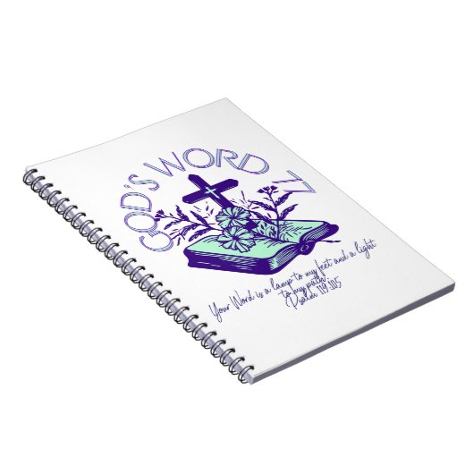 Gods Woord 77 Psalm Notitieboek (Rechterzijde)