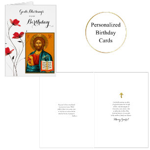 Gods zegening Verjaardag Orthodox Christelijk