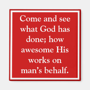 Gods zegeningen aan man zijn geweldige magneet