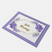 Gods zegeningen deurmat (Schuin)