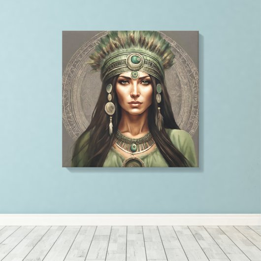 Godsdienst Canvas Afdruk (Insitu (Houten vloer))