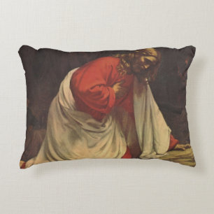  godsdienst Jezus Christus Garden van Gethsemane Accent Kussen