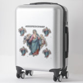Godsdienstige Gezegende Maagd Aanname van Maria En Sticker (Koffer)