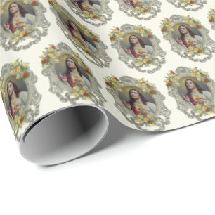 Godsdienstige heilige Jezus Elegant wrapping Pape Cadeaupapier