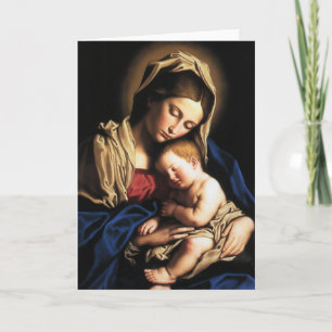 Godsdienstige Kerstkaart Feestdagen Kaart