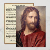 Godsdienstleer Christus, Jezus gebeden (Voorkant / Achterkant)