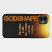 GodShape Statement-TEKST 3 - SUNBURST Case-Mate iPhone Case (Achterkant (horizontaal))