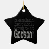 Godson Extraordinaire Keramisch Ornament (Voorkant)
