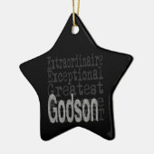 Godson Extraordinaire Keramisch Ornament (Links)