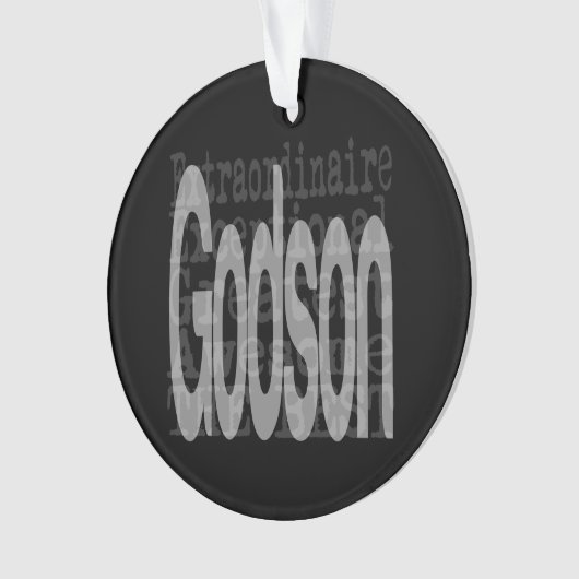 Godson Extraordinaire Ornament (voorkant)