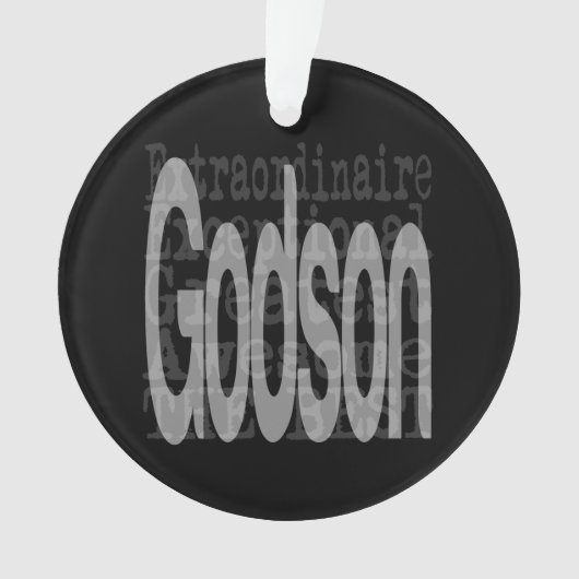 Godson Extraordinaire Ornament (voorkant)