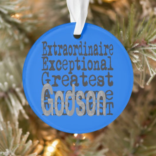 Godson Extraordinaire Ornament (Boom)