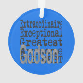 Godson Extraordinaire Ornament (achterkant)