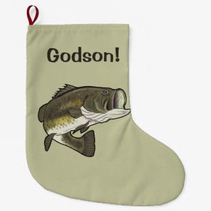 Godson Largemouth Bass Grote Kerstsok
