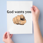 Godwantsyou Flyer (Hand)