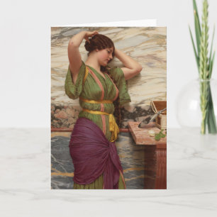 Godward A fair reflection CC0630 Art Wenskaart Kaart