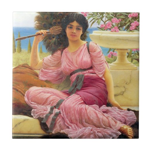 Godward Flabellifera Tegeltje (Voorkant)