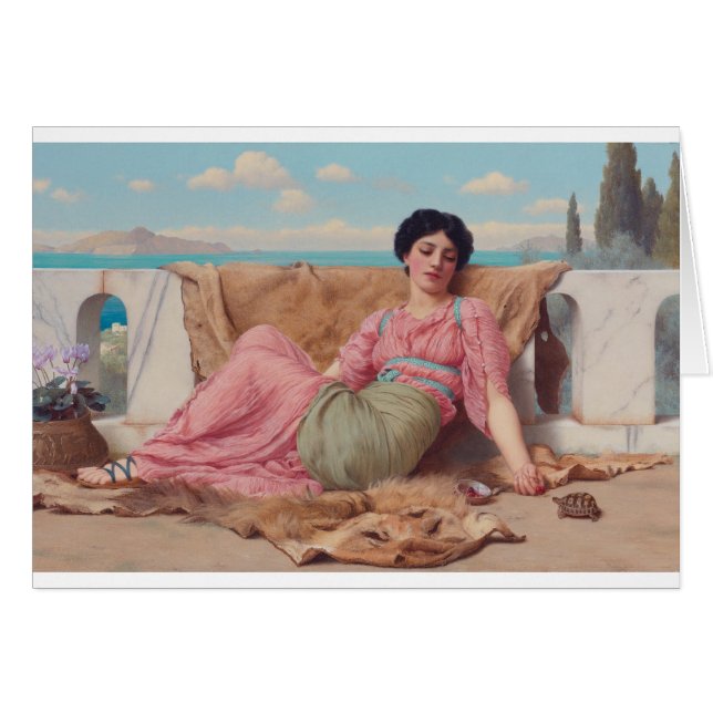 Godward - l'animal familier tranquille (Devant horizontal)