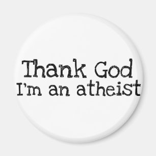 Godzijdank ben ik atheïst magneet