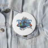 Godzijdank ben ik vergeven TGIF Ronde Button 4,0 Cm (In situ)