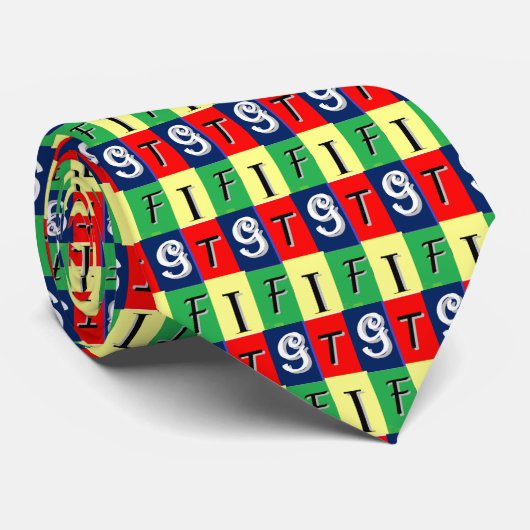 "Godzijdank is het vrijdag" Stropdas (Opgerold)