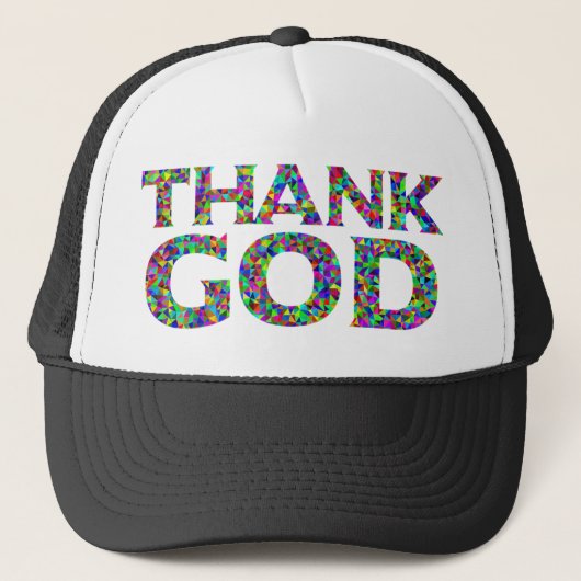 Godzijdank Trucker Pet (Voorkant)