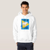 Godzijdank zijn vrijdag hoodie (Voorkant volledig)