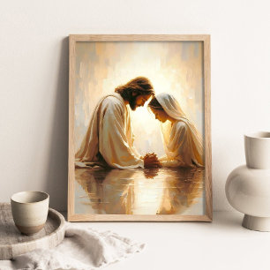 Godzijdse Reflecties, Christelijke Muurkunst, Jezu Poster