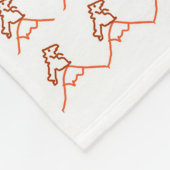 Godzilla Blanket Fleece Deken (Hoek)