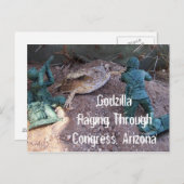 Godzilla door het Congres Briefkaart (Voorkant / Achterkant)