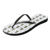 Godzilla en gnomen teenslippers (Schuin)